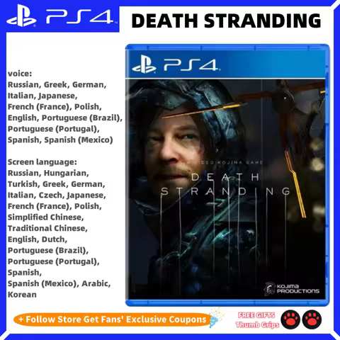 Sony Playstatio4 PS4 New Genuine Licensed Game CD DEATH STRANDING PS4 SONY Playstatio4 Game Deals Card DEATH STRANDING