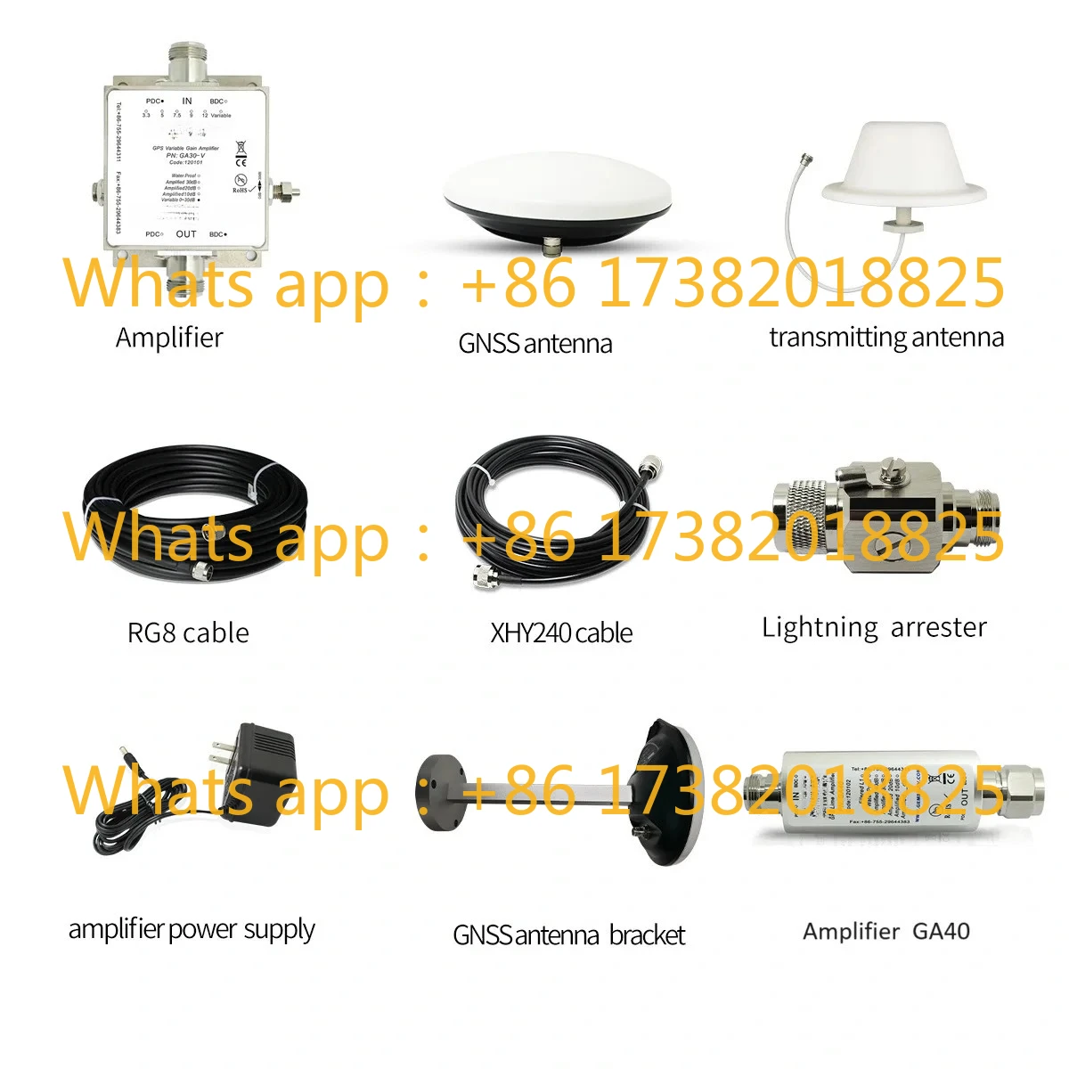 GNSS Satellite Signal Repeater Indoor Enhancement Amplifier GNSSRK-M-V