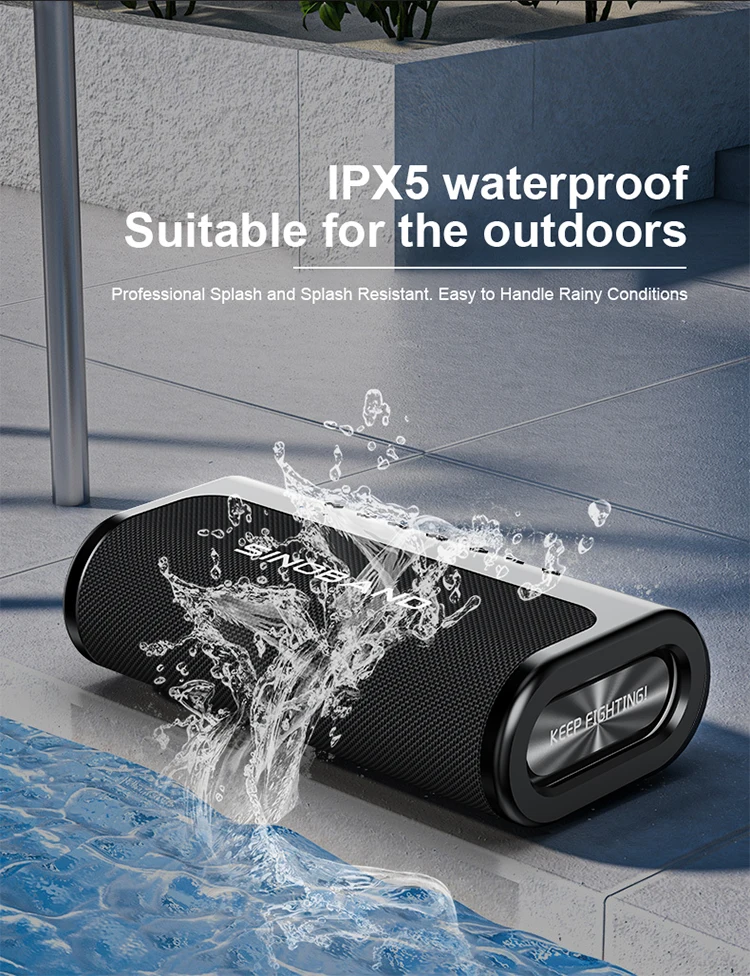 80W Powerful XDOBO Bluetooth Speaker Wireless Subwoofer Deep Bass 10400mAh Power Bank Function BT TF For Camping Outdoor Hiking