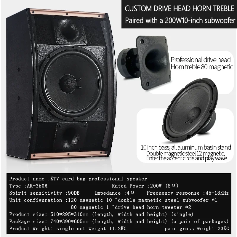 

Professional Home Ktv Karaoke Sound System Wireless Microphone Amplifier Set Karaoke Speaker Audio System