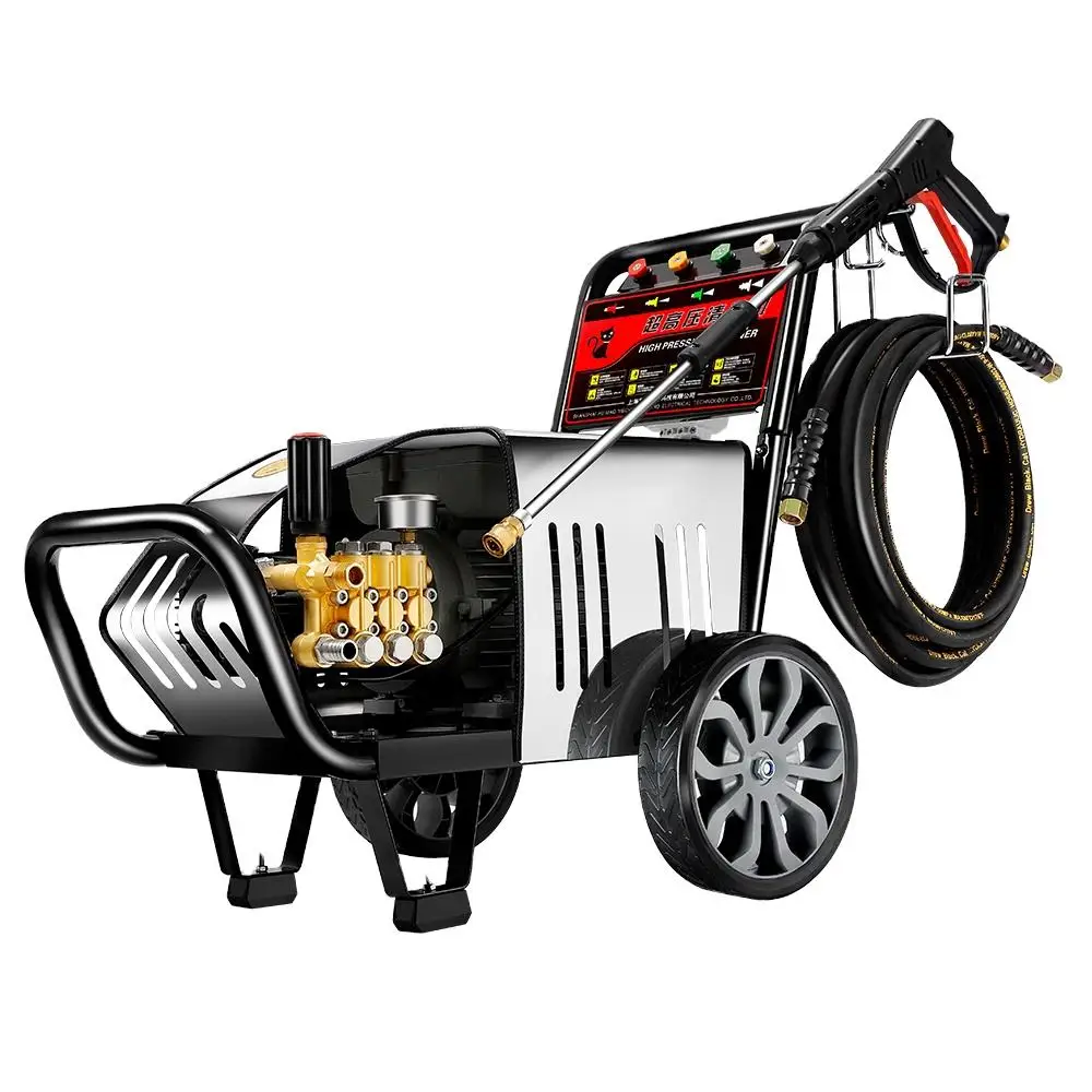 Commercial Industrial Portable High Pressure Cleaner 100-300 Bars/ 220V 200Bars Electric Car Washing Machine