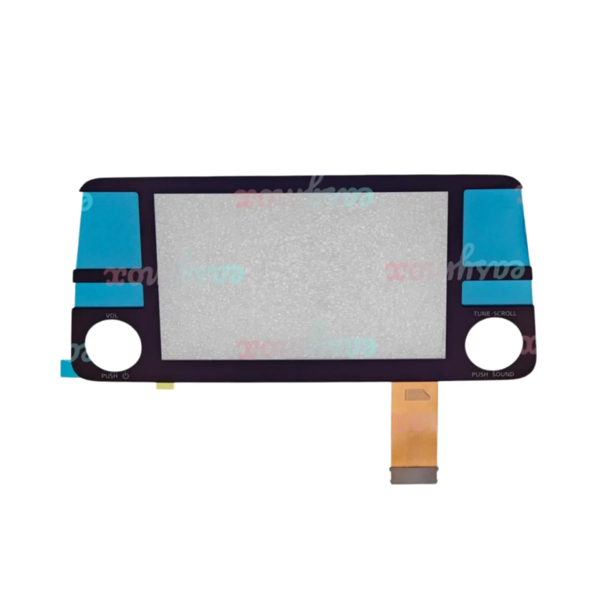 Glass Touch Digitizer For 2020 Nissan Micra Center Console Navigation Screen Repairment