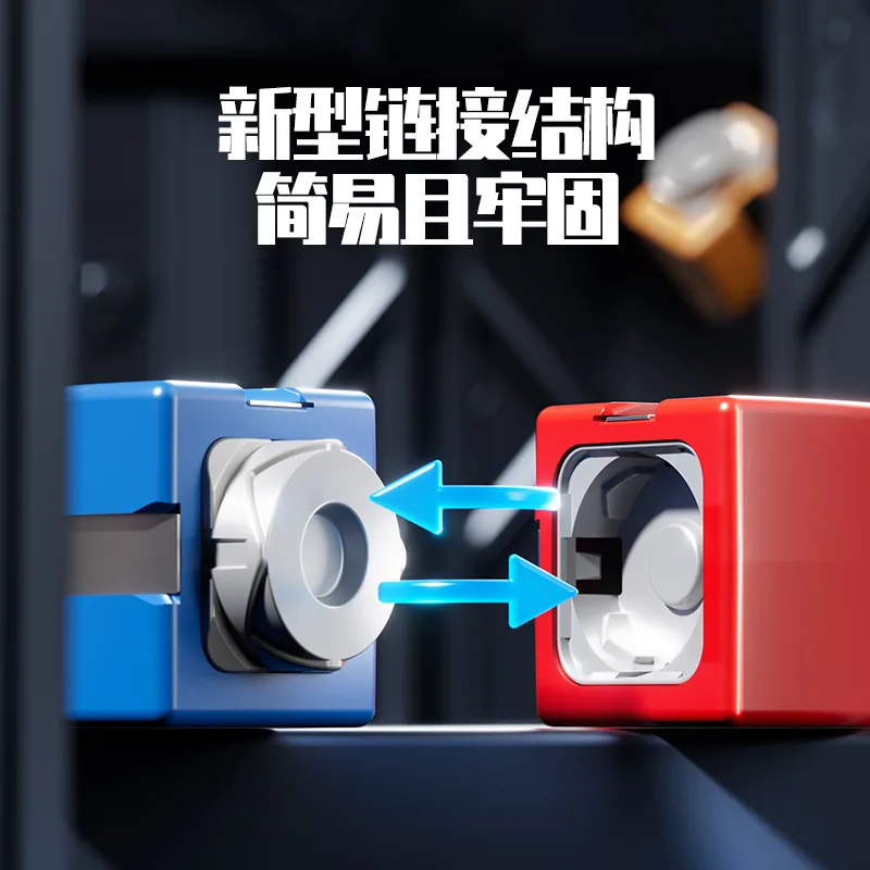 Zestaw kolejowy dla dzieci: magiczny, transformujący się, antygrawitacyjny, magnetyczny pociąg elektryczny, szybki model pojazdu zabawkowego.