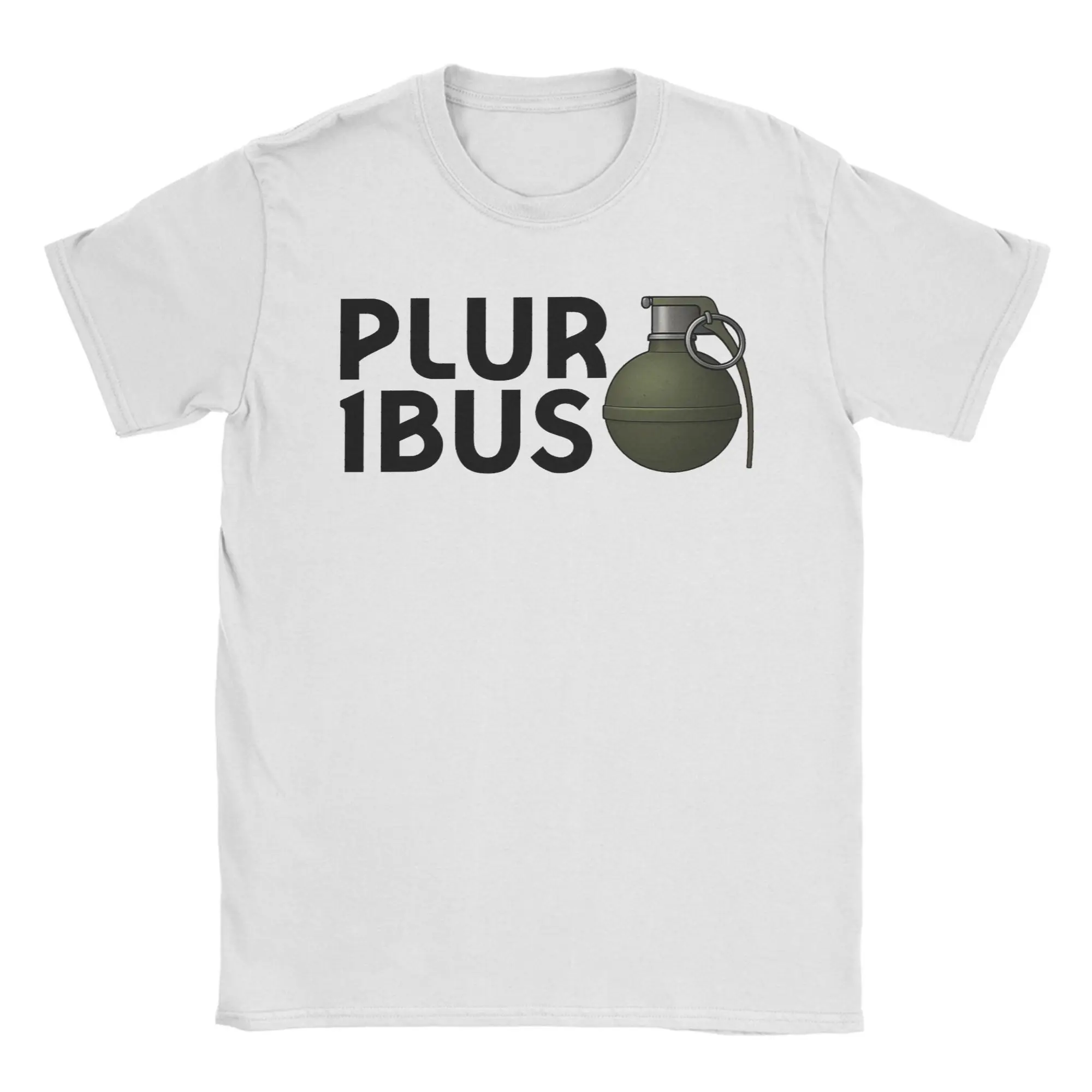 Pluribus T Shirt Men Cotton Funny T-Shirts Crew Neck  Tee Shirt Short Sleeve Clothes Original