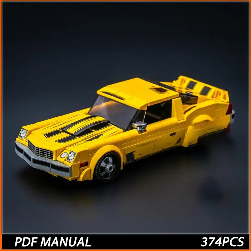 

Moc Speed Technical Car City Vehicle Racing Car Building Blocks Sports Car Garage Carro Rennau Voiture Creative Toys 374PCS