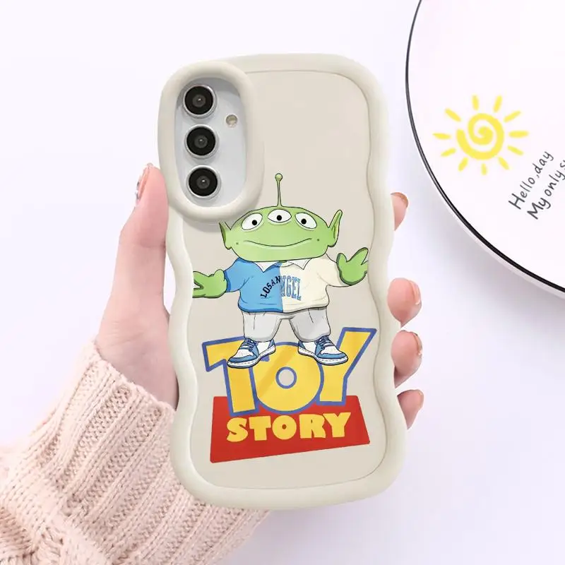 Cute Toy Story Buzz Lightyear Woody Phone Case For Samsung Galaxy A54 A53 A14 A52 A13 A12 A33 A51 A23 A24 A21S A32 Matte Shell