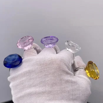 使い捨てクリスタルリング,3色,タトゥー,まつげエクステ用顔料リングカップ,アイアクセサリー