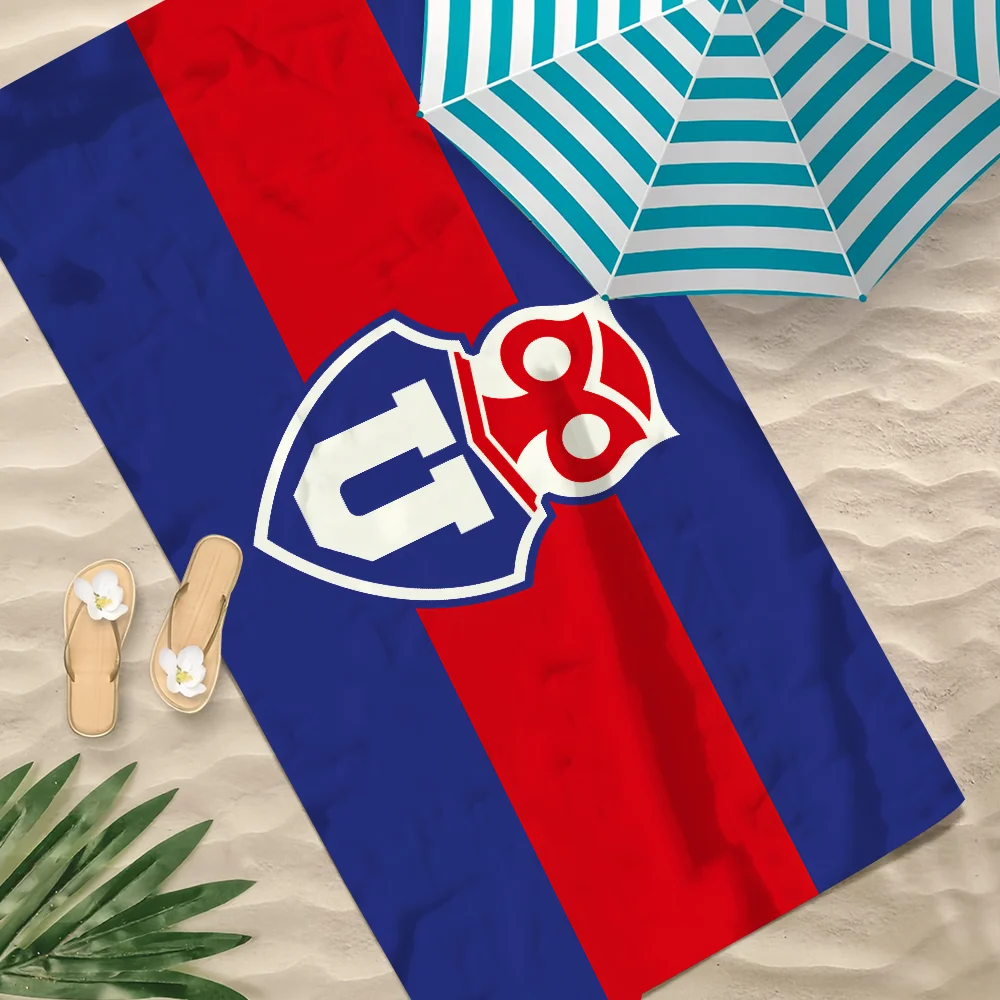Football C-Chile LOGO U-University Towel Soft Pool Gift For Travel Gym Shower Camping Quick Dry Sports Large Beach Towel