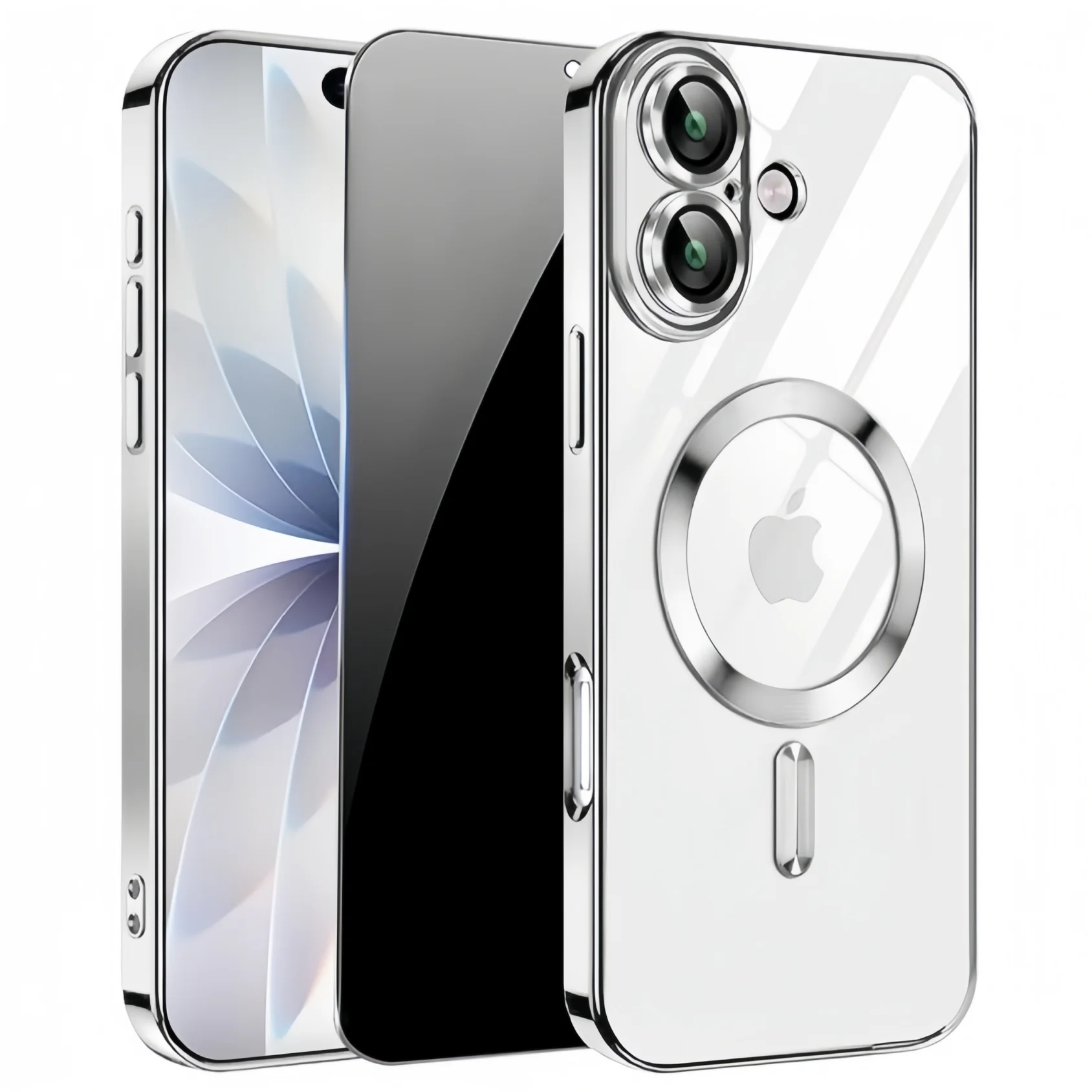 Privacy Screen Protector - Custodia Magnetica per iPhone 17 con