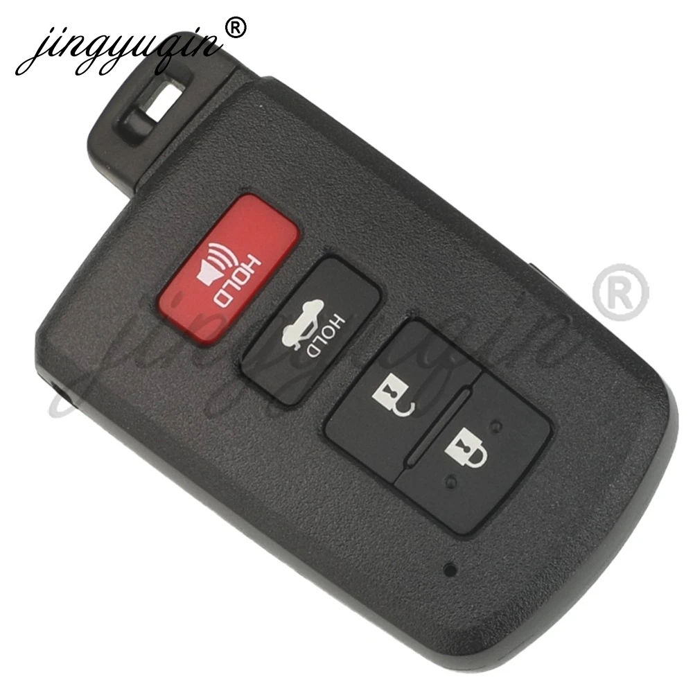 jingyuqin Remote Smart Key BA4EQ P1=88 8AChip 433MHz 89904-33460 0010 For Toyota Camry Avalon Aurion Corolla Altis Keyless Go