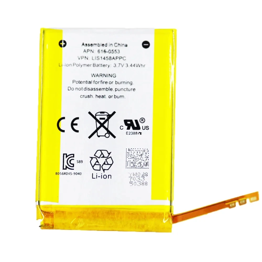 Battery for IPod Touch 4th 616-0553 / LIS1458APPC Li-Polymer Replacement Battery For iPod Touch 4th Generation 4 +free tools