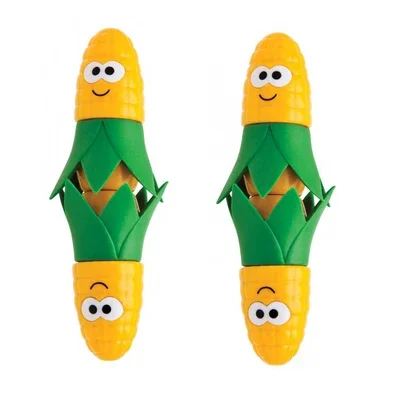 

Cute corn fork children's heat insulation stick anti-scalding hand holding corn