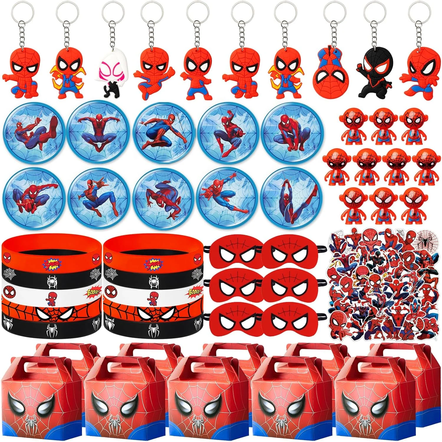 Cosplay Prop Filler - Superhero Spiderman Birthday Party Favors, Spidey