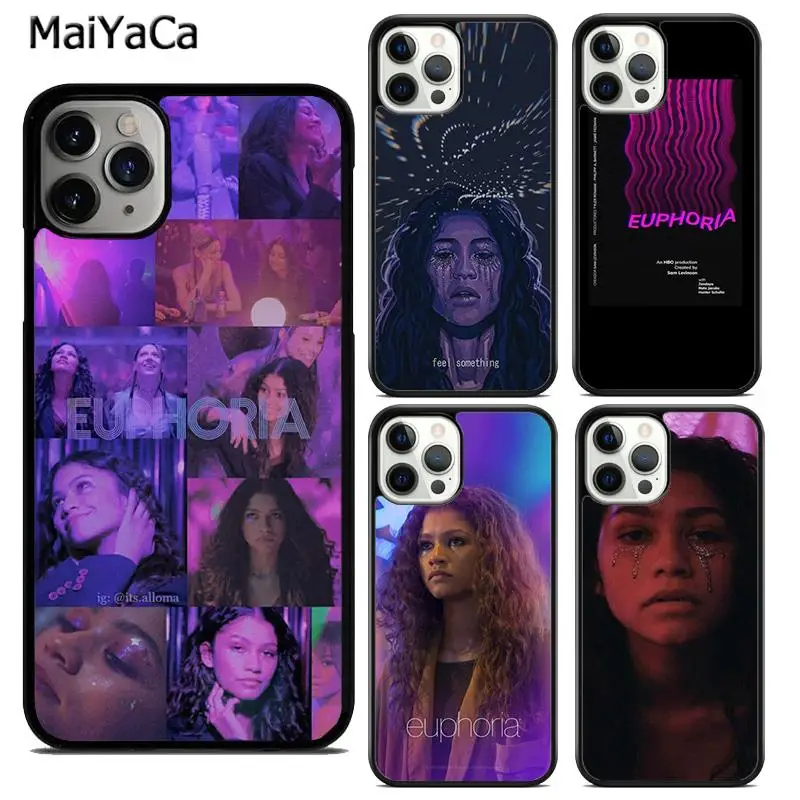 MaiYaCa American TV Euphoria Zendaya Rue Phone Case For iPhone 16 15 SE2020 6 7 8 plus 11 12 mini 13 14 pro max  coque