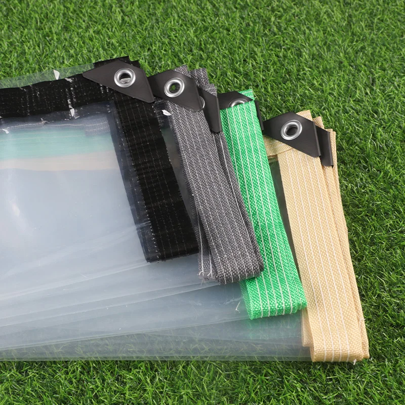 0.12mm PEVA Multifunctional Transparent Rainproof  Film Plant Greenhouse Insulation Shed Cover Gazebo Rain Cover Pergola Canopy