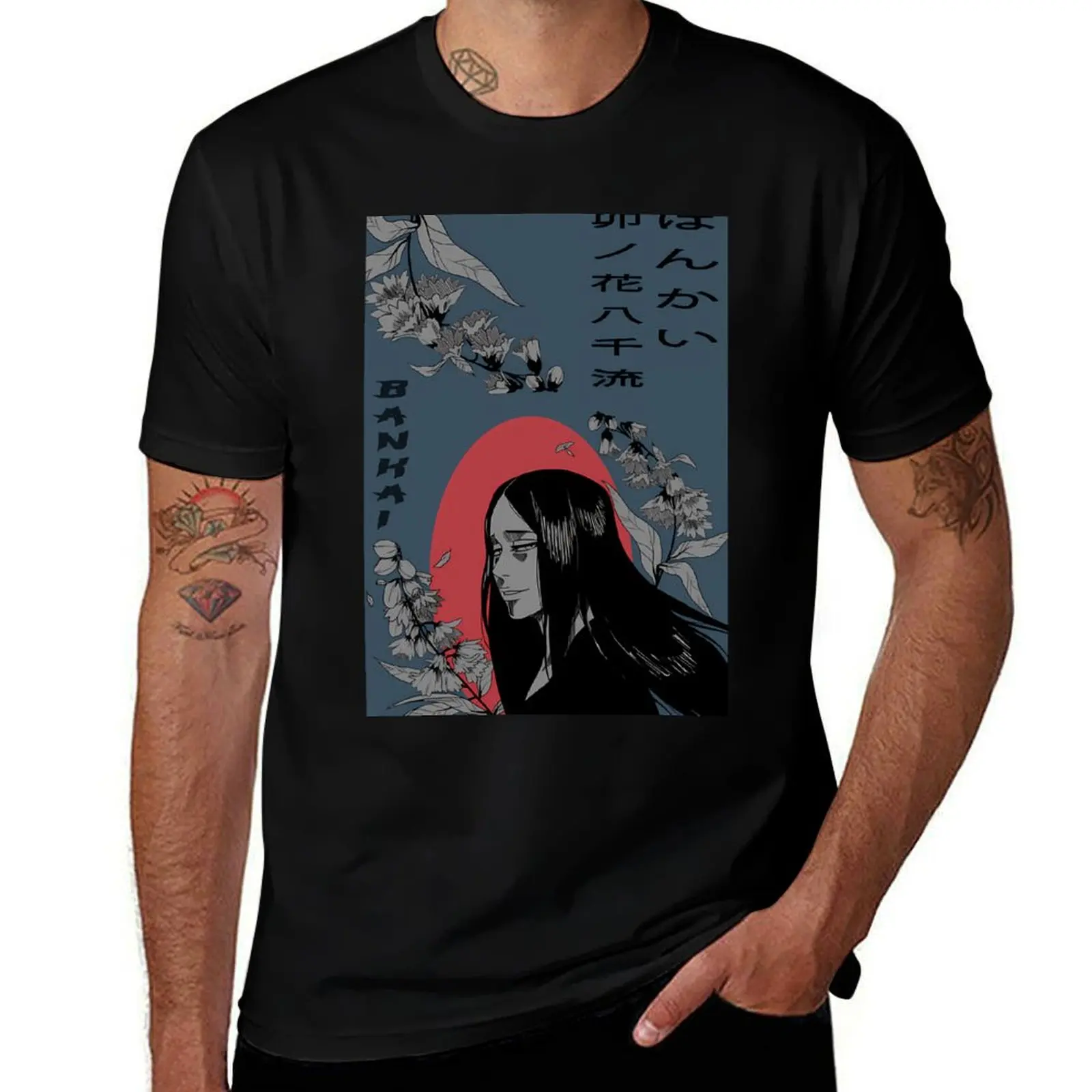 

Yachiru Unohana T-Shirt cotton graphic tees blue archive quick drying luxury t-shirt t shirt men 100℅ cotton