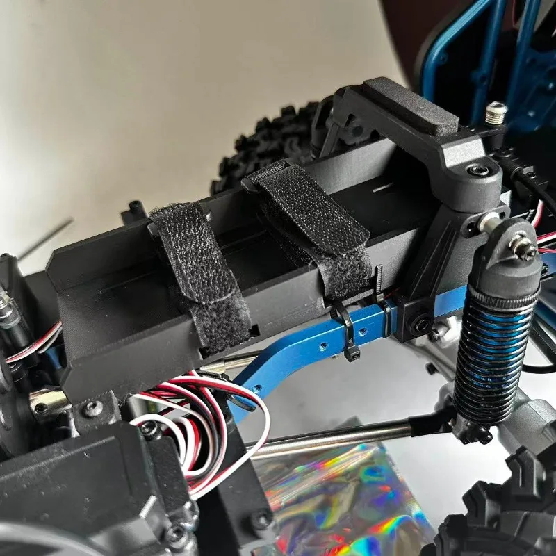 For 1/8 MJX H8P Rear Large Capacity Battery Tray, RC Crawler Upgrade Parts, Appearance & Decoration AccessoriesBattery Tray