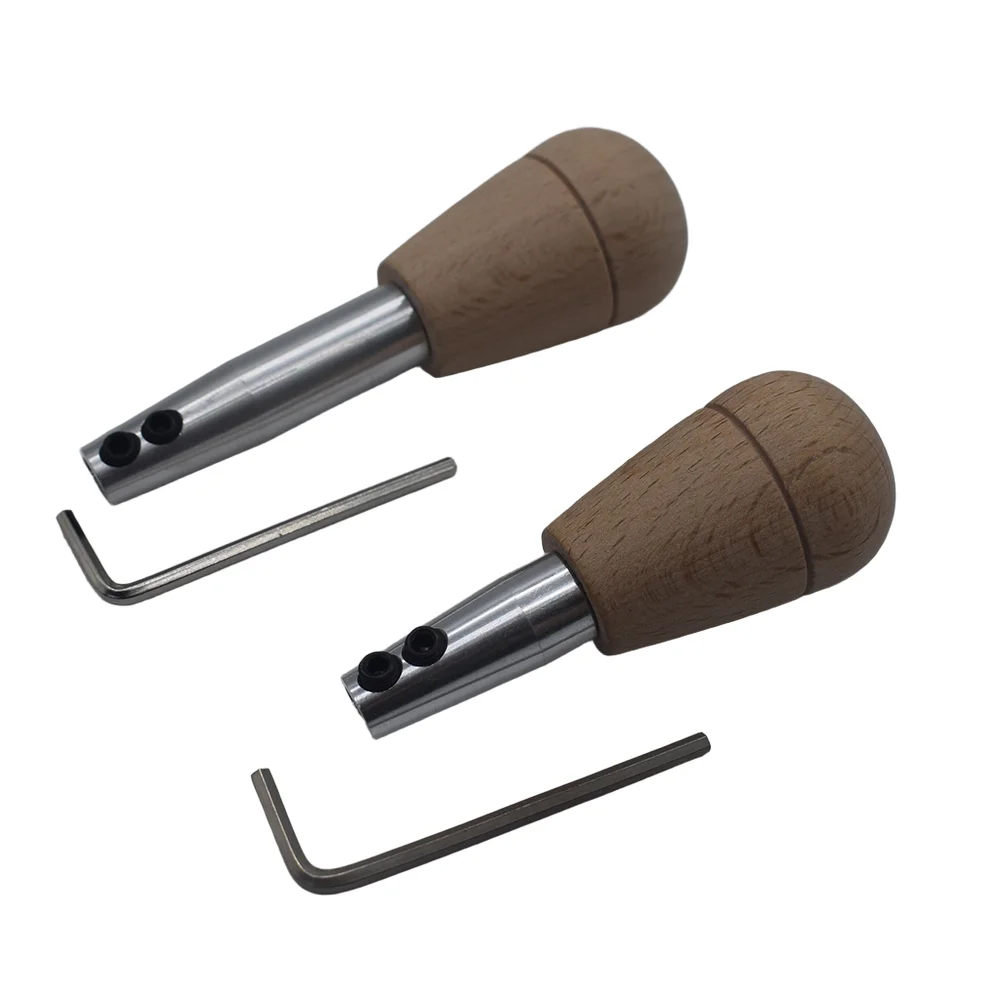 Newest Jewelers Multipurpose Wooden Handle for Jewelry Big Milgrain Tool Engraving Knife Drill Tool Kit Jewelry Tools