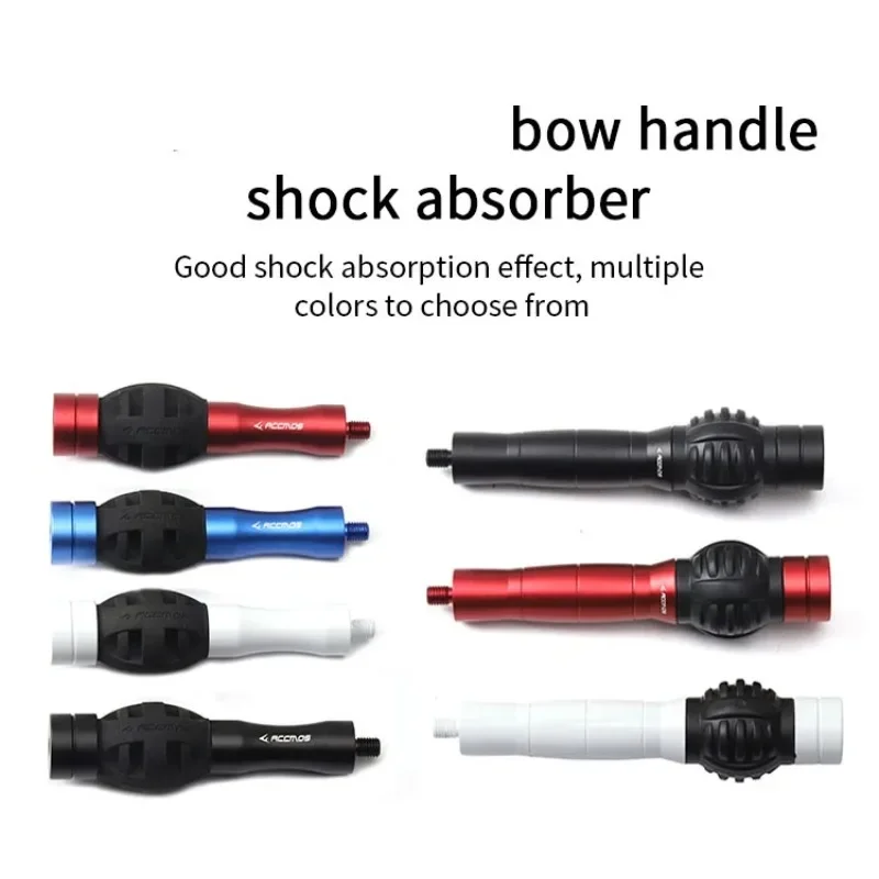 

1pc Archery Shock Absorber Stabilizer Aluminum Alloy+Rubber detachable Bow Handle Archery Shooting Accessoriesry