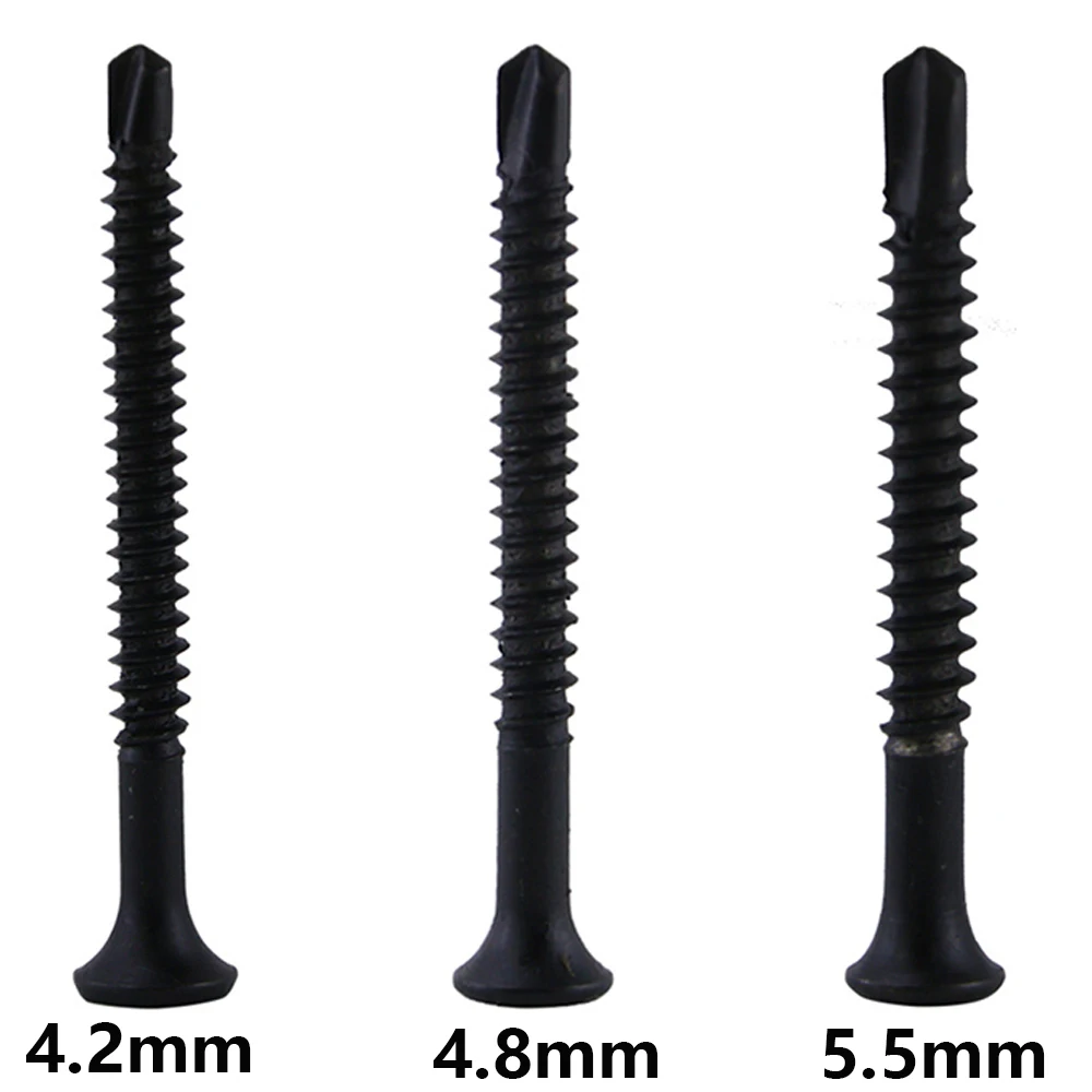 JMCKJ 10PCS/LOT 4.2mm 4.8mm 5.5mm 3 Sizes High Toughness Screws For Stainless Steel Premium Mini Car Lock Puller