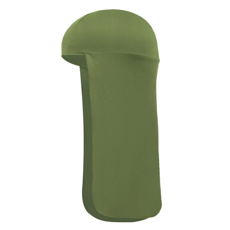 Q39C Head and Neck Cover Balaclava Hat for Outdoor Sports, Breathable Long Tail Biking Cap for Fishing Hiking and Water Activity