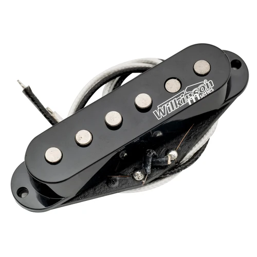 Wilkinson Serie M Vintage Tone Alnico 5 Pastilla de bobina única escalonada Pastilla de puente medio para guitarra eléctrica estilo ST