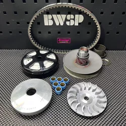 CVT Kit For ADDRESS V125 GSR125 GS125 Racing Transmission Upgrade Perfomance Clutch Variator Belt Rollers BWSP Tuning Set