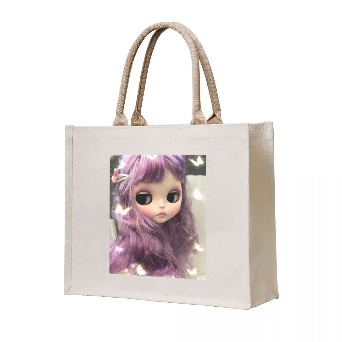 Blythe Doll Viola de Jenny Lee bolso de mano bolso de compras para mujer bolsas de compras reutilizables bolso de compras sac pour femme