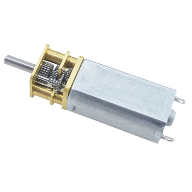 13GA-050 High Torque Full Metal Gearbox 050 Gear Motor DC 6V 12V 17rpm-1200rpm Slow Speed Motor