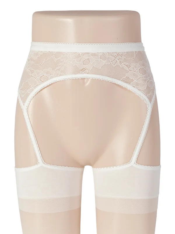 Bas d'épissure en dentelle taille haute pour femme, collants ultra-minces, entrejambe ouvert, collants minces, haute élasticité, mode sexy, 8D, NQ3J