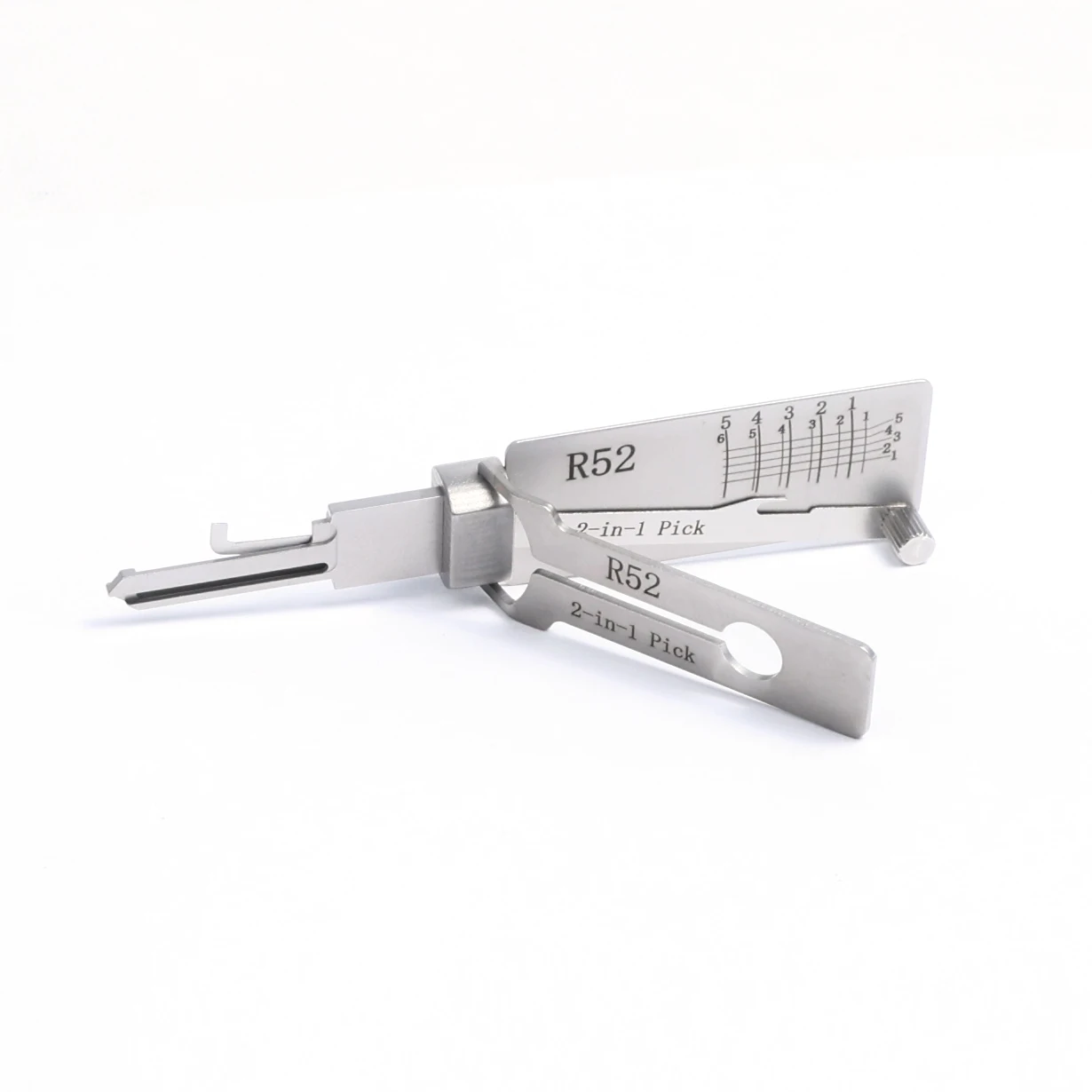 

R52 LISHI 2-in-1 Lock Tool - Multipurpose Kit for Key Duplication & Lock Servicing, Professional Locksmith Supplies