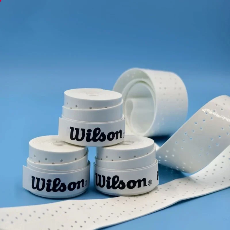 Wilson-pegamento de mano para entrenamiento de bádminton y Squash, envolturas absorbentes de sudor, Accesorios de Tenis, Padel de agarre para bádminton, 12/24 piezas