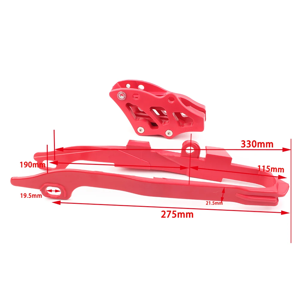 Motorcycle Swingarm Chain Slider & Chain Guard for HONDA CR125R CR250R CRF450X 2005-2007 CRF250R CRF450R 2005-06 & CRF250X 2006