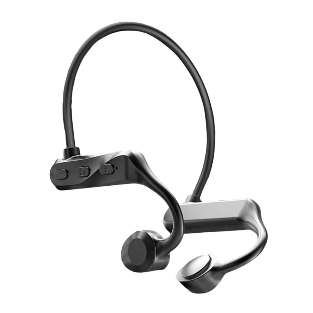 Not In-Ear Headset Lightweight Ear Hook Earphones Bluetooth-Compatible Comfortable To Wear for Outdoor Sports