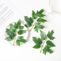 20Pcs Artificial Plants Maple Leaf Photography Props Christmas Decortion for Home Wedding Accessories Diy Scrapbook Fake Flowers