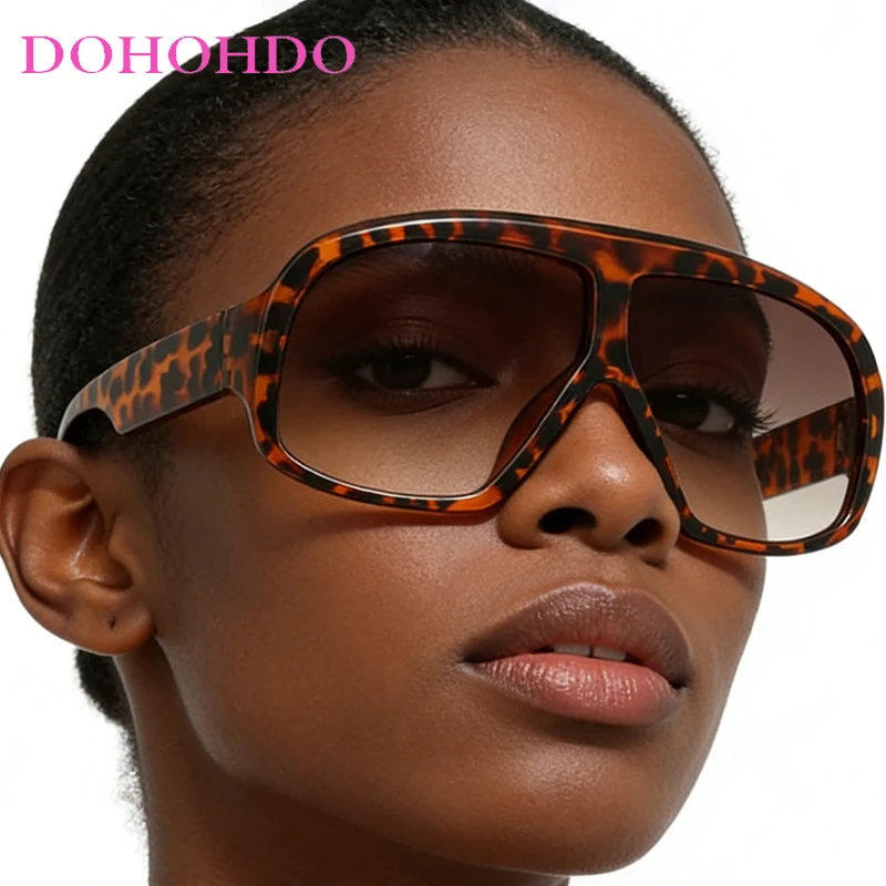 

Oversized Frame Punk Sunglasses Women Men Vintage Luxury Brand Outdoor Driving Street Photography Sunglasses UV400 Gafas De Sol