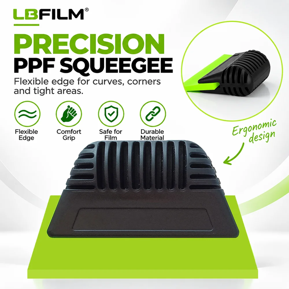 Silicone Scraper for Car Glass Rubber Squeegee Window Tint Tool Glass Water Wiper Mirror Cleaning Water Blade Car Accessories