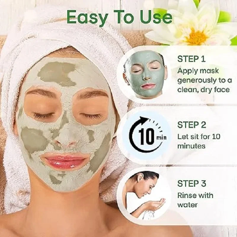 Masque anti-points noirs au thé vert, soins de la peau coréens, anciers de nettoyage du visage, imperfections d'acné, rétrécissement des pores, multi-paquets, 40ml