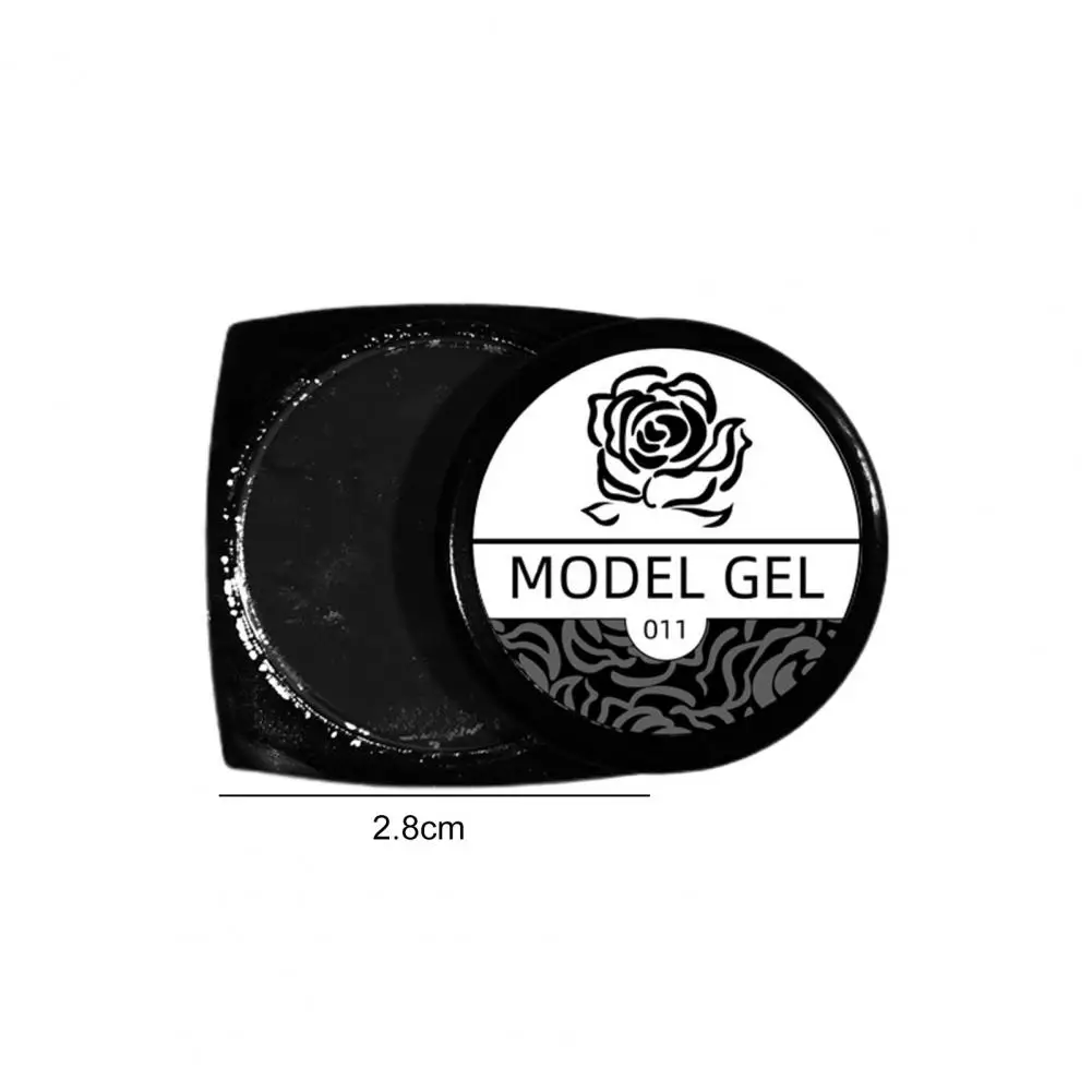 5G 4d Model Lijm Professionele Gladde 4d Model Lijm Hoogglans Nagel Vaste Gel Goede Hydraterende Nagel Carving Modder Voor Nagel