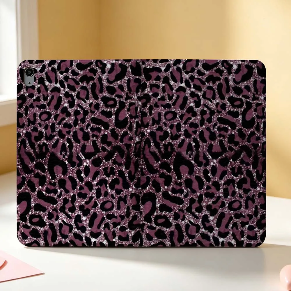 Cartoon Red Lipstick Glitter Drip For Apple iPad Pro Mini A16 A17 A14 4 5 6 7 6th 7th Gen 9.7 12.9 11 13 M4 inch Tablet Case