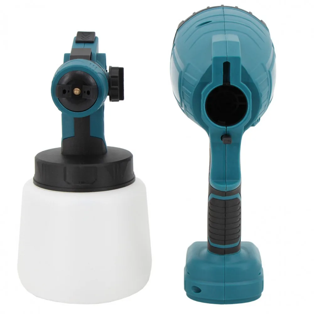 Electric Adjustable Paint Sprayer, Fine Mist Coating Tool for Home DIY,Walls and Auto Touch-Up,Compatible with Makita 18V Batter