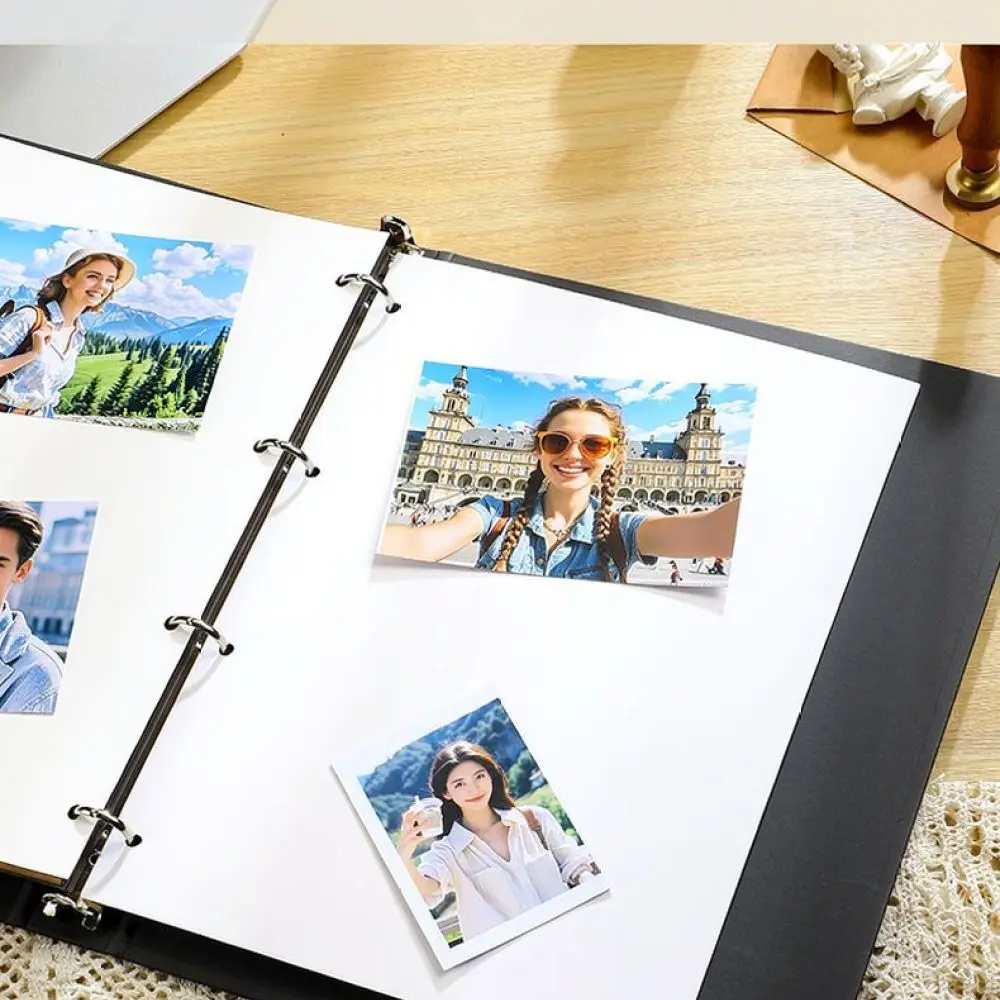 For Baiheng DIY Scrapbook Album Loose Leaf Kraft Paper Graduation Keepsake Journal Handmade Memory Book Sketching Record Folder