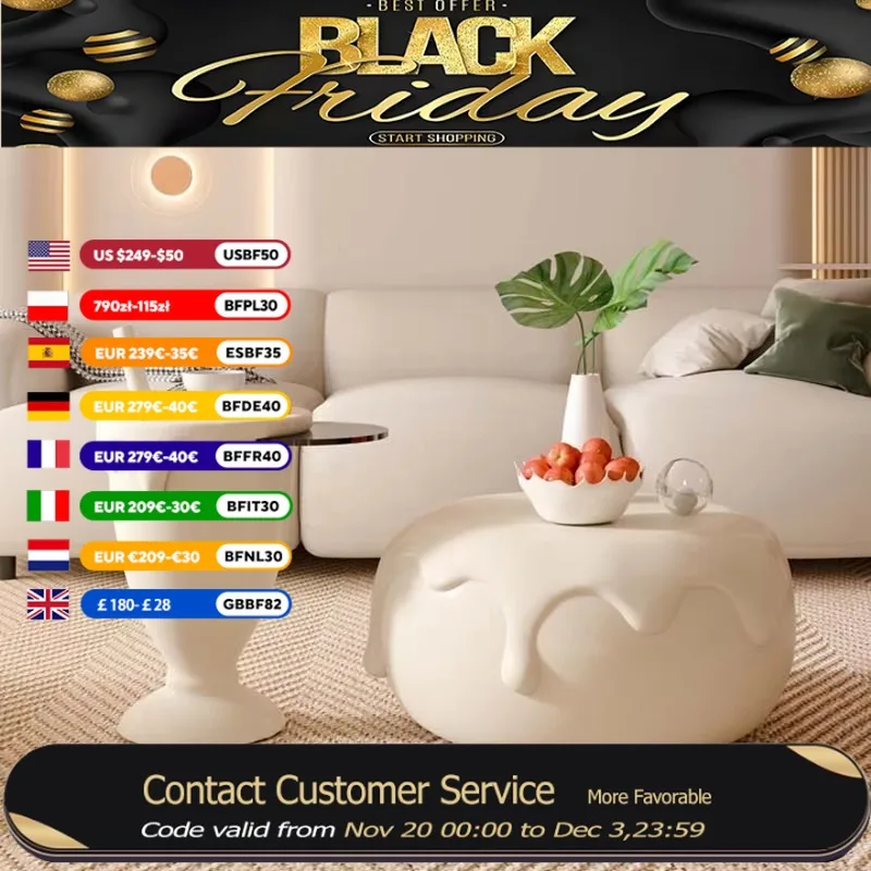 

Cute Simple Nordic Coffee Tables Living Room Design Aesthetic Floor Small Table Round Modern Stoliki Do Kawy Furniture For Home