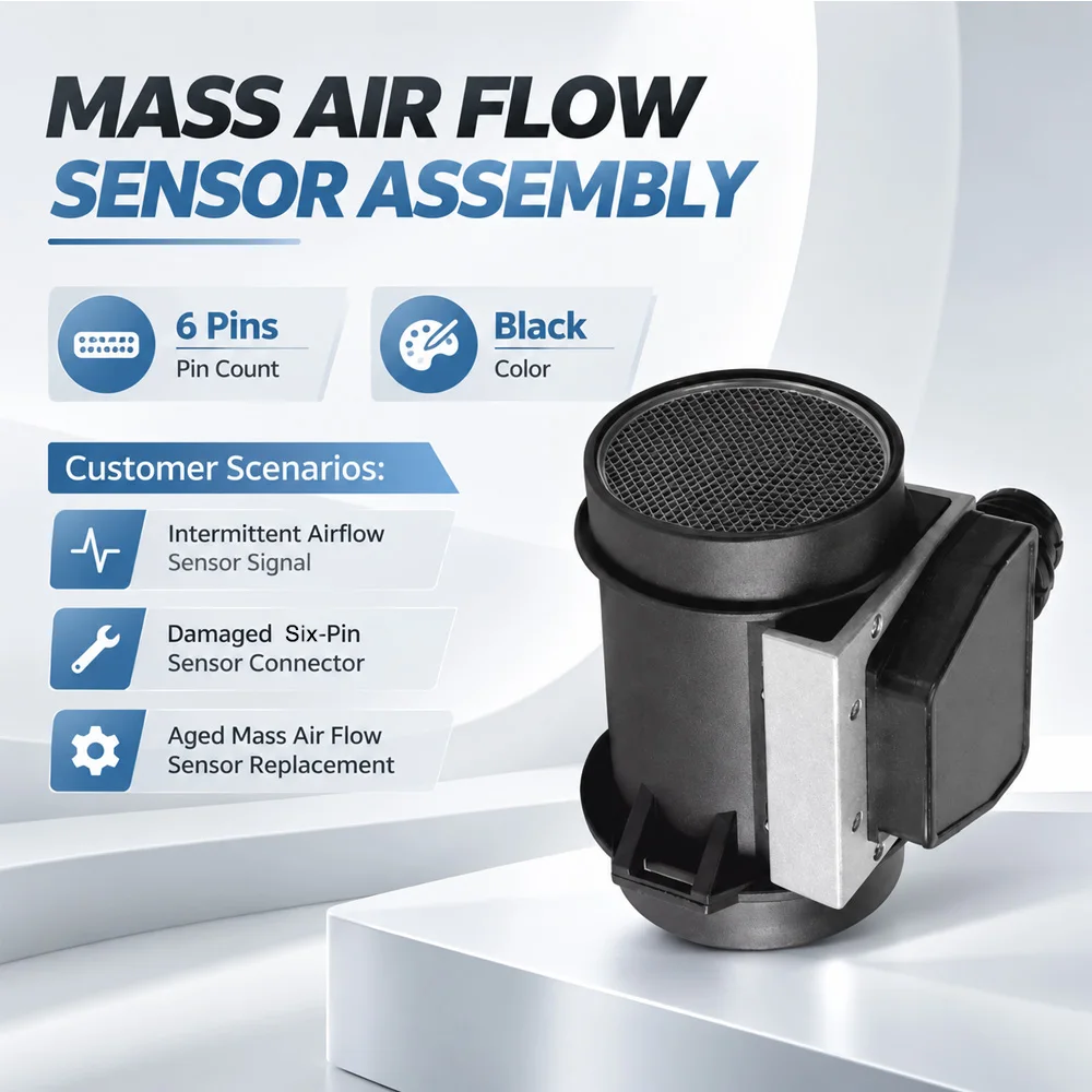 For BMW 3 5 Series E36 325i 325is E34 525i 1991-1992 Mass Air Flow Sensor Assembly 0280213011 13621730074 13627527518 3621466359