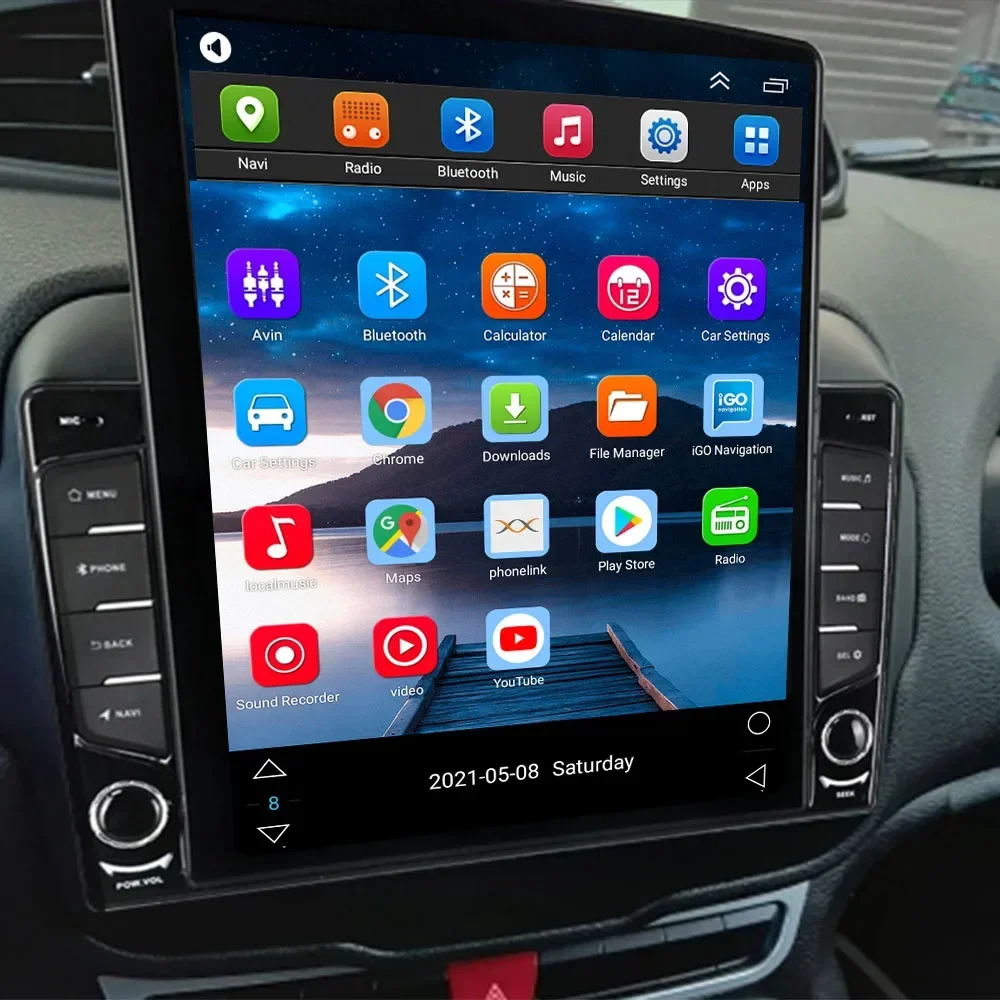 For Tesla Style Car Android Auto 2Din Radio For Jeep Renegade 2016 2017 2018 2019- 2050 Carplay GPS Multimedia Player Autoraido