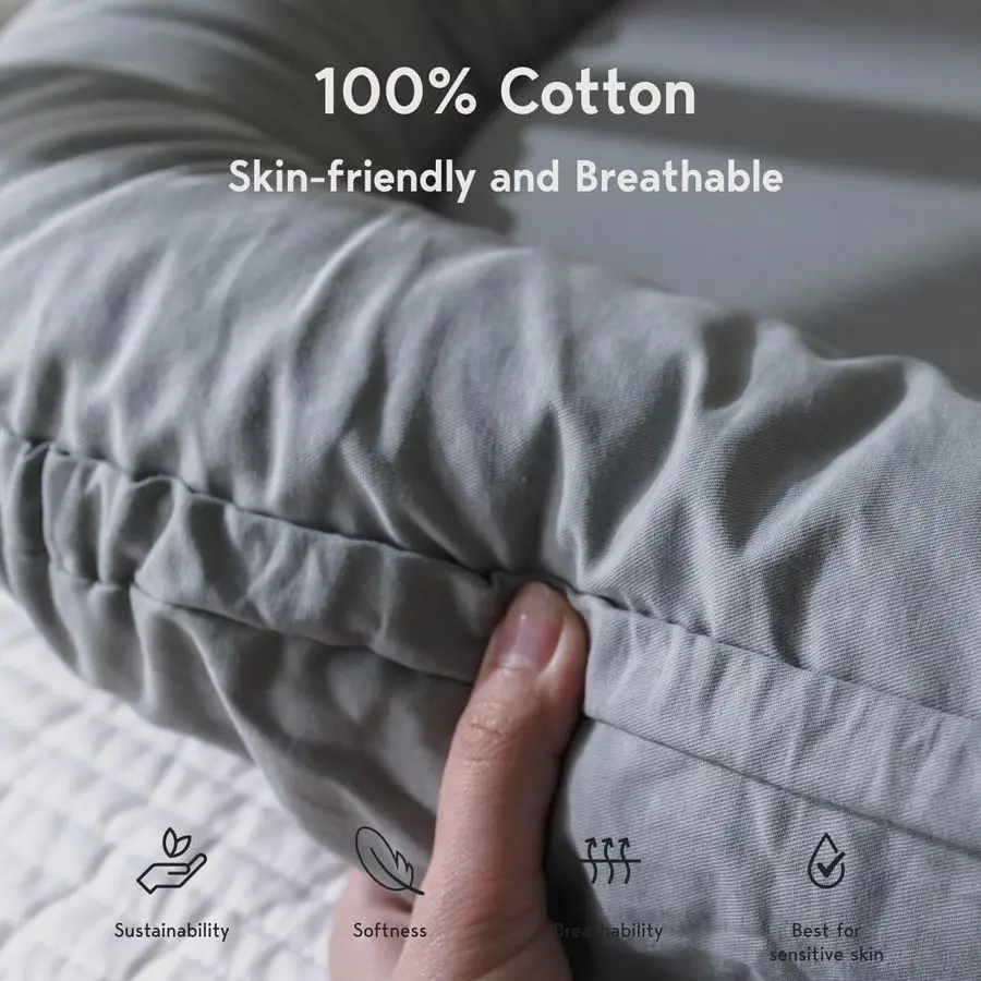 كرسي للرضع، غطاء عش الطفل للفتيات الصغيرات والأولاد، أساسيات حديثي الولادة للطفل 018 شهرًا، 100 قطن قابل للتنفس رمادي #2