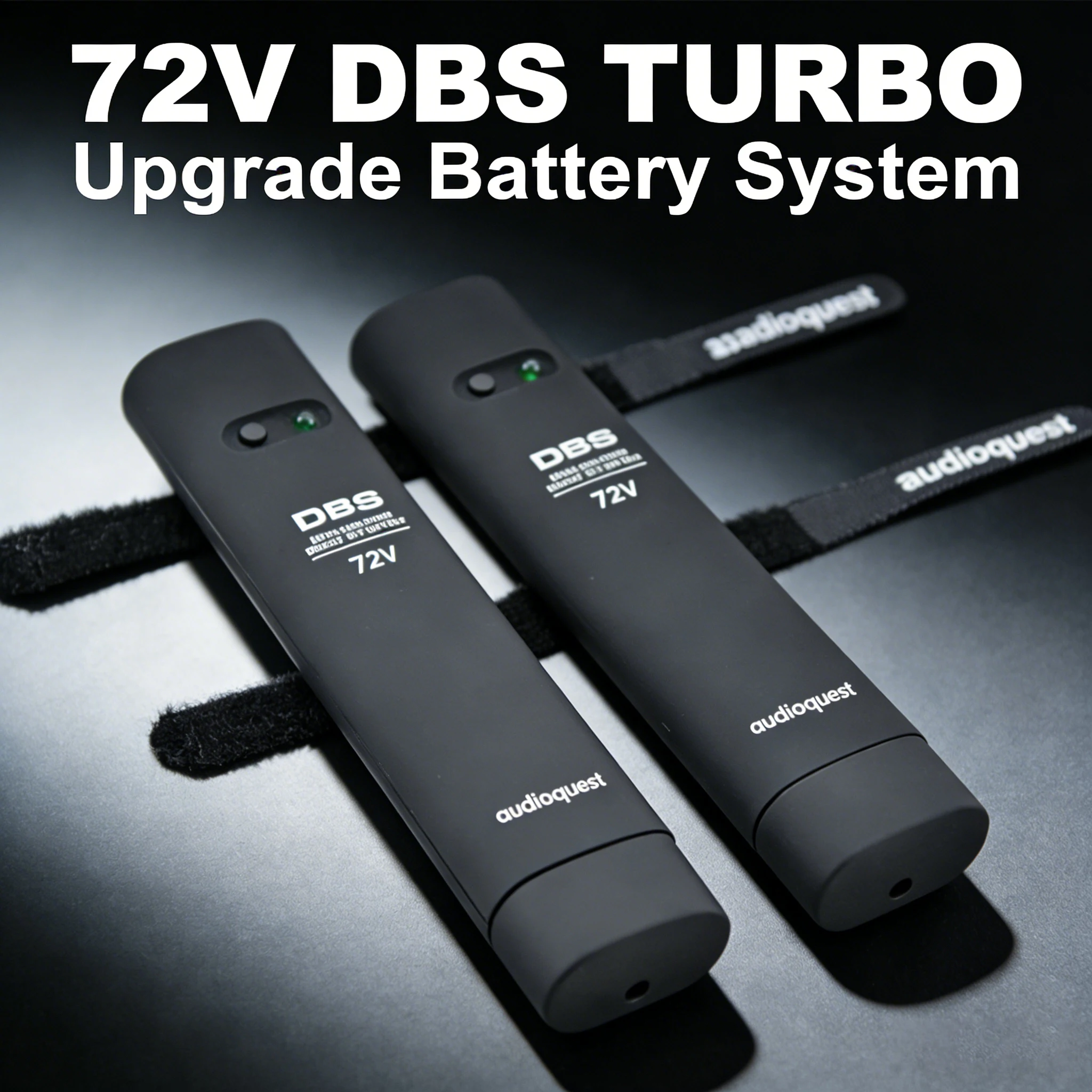 2PCS Hi Fi Audio 72V DBS TURBO Upgrade Battery System