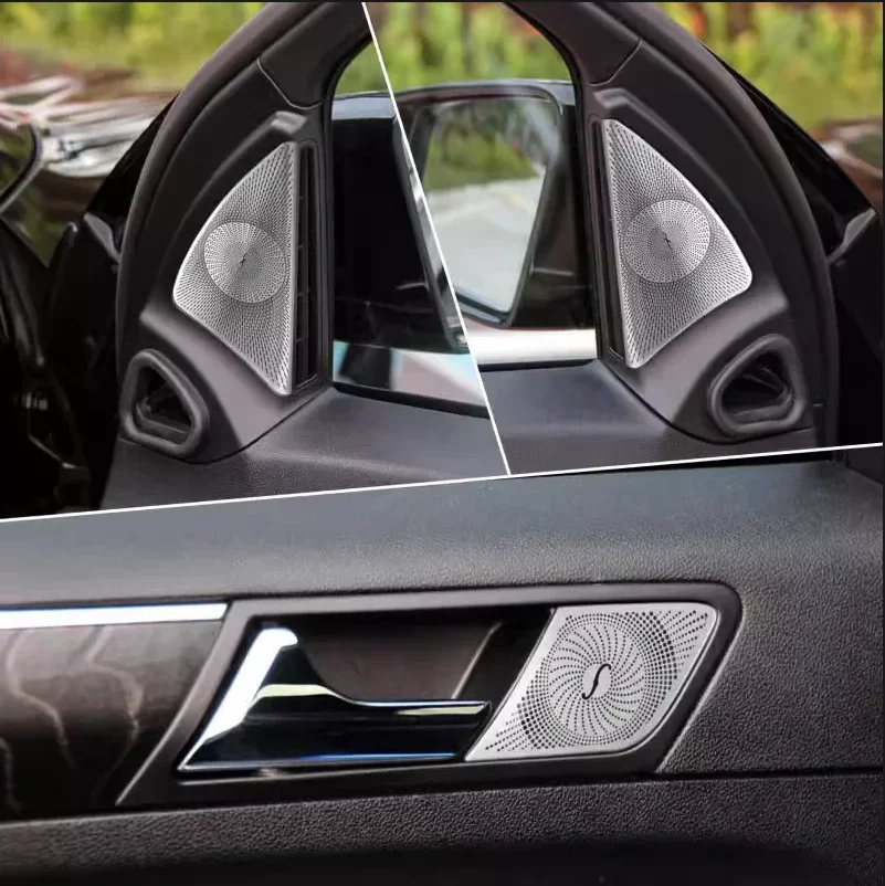 Подходит для Mercedes-Benz 08-11 W164 X164 GL ML, внутренняя модифицированная крышка твитера для басов двери