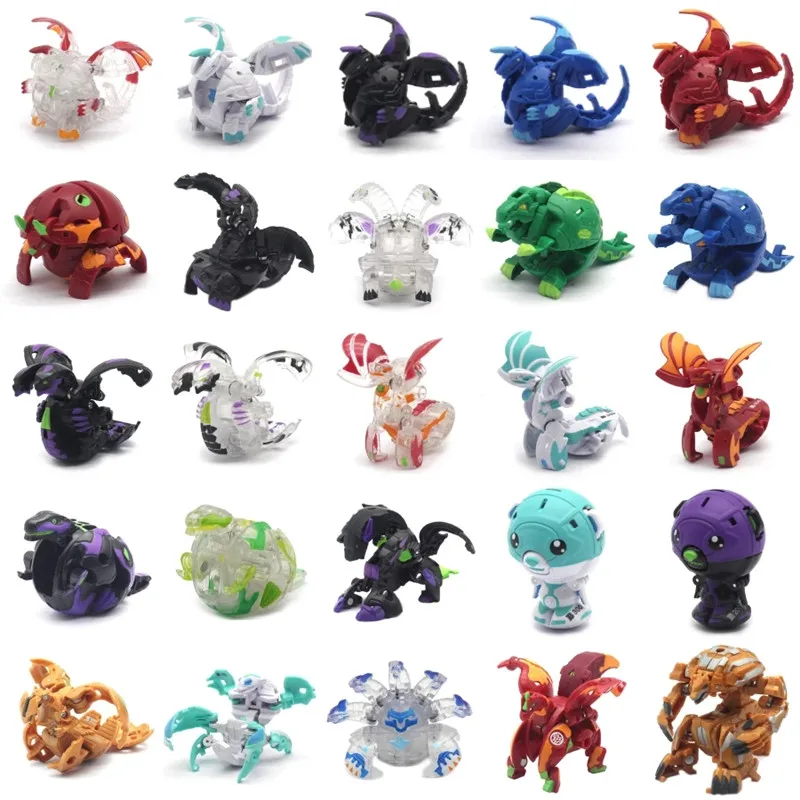 Figuras de acción de Bakuganes Monster para niños, juguete coleccionable, transformable huevo, nueva tarjeta comercial