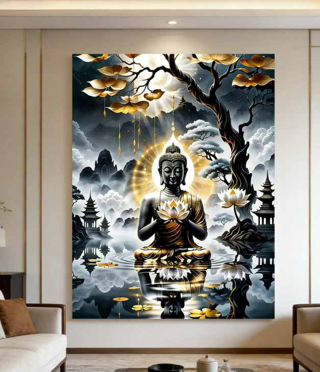 

Религиозные пазлы с Буддой, 500/1000/1200/2000 деталей, для семейного досуга, игр в игровой комнате, спальне, в подарок, без рамки